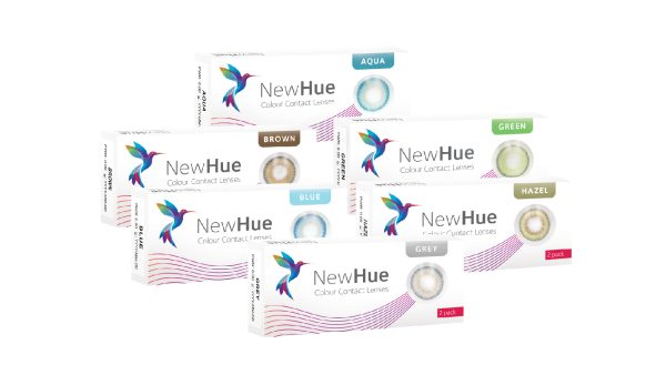 NewHue® colour contact lenses(Plano)